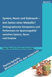 Cover von System, Norm und Gebrauch - drei Seiten derselben Medaille?
