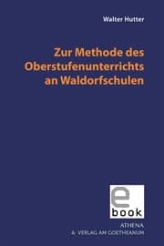 Cover von Zur Methode des Oberstufenunterrichts an Waldorfschulen