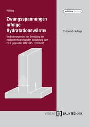 Cover von Zwangsspannungen infolge Hydratationswärme