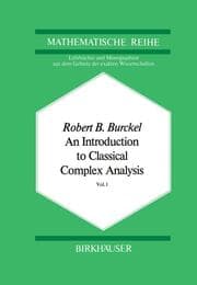 Cover von An Introduction to Classical Complex Analysis
