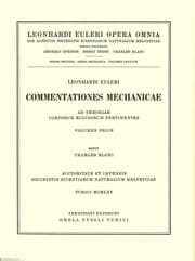 Cover von Mechanica sive motus scientia analytice exposita 2nd part