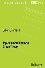 Cover von Topics in Combinatorial Group Theory