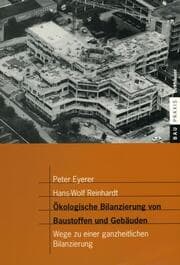 Cover von Ökologische Bilanzierung von Baustoffen und Gebäuden
