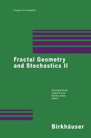 Cover von Fractal Geometry and Stochastics II