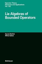 Cover von Lie Algebras of Bounded Operators