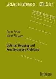 Cover von Optimal Stopping and Free-Boundary Problems