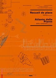 Cover von Recueil de plans d habitation / Atlante delle planimetrie residenziali