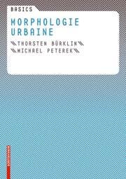 Cover von Basics Morphologie urbaine