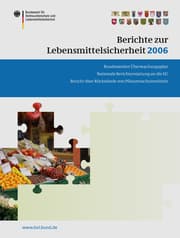 Cover von Berichte zur Lebensmittelsicherheit 2006