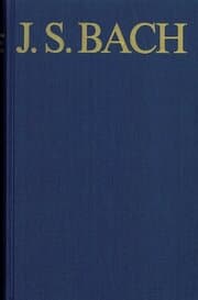 Cover von Thematisch-systematisches Verzeichnis der Werke Johann Sebastian Bachs