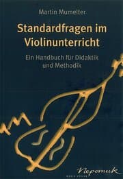 Cover von Standardfragen im Violinunterricht