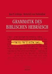 Cover von Grammatik des Biblischen Hebräisch