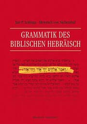 Cover von Grammatik des Biblischen Hebräisch