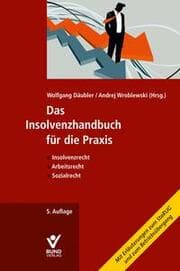 Cover von Das Insolvenzhandbuch für die Praxis