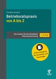Cover von Betriebsratspraxis von A bis Z