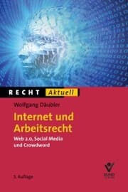 Cover von Internet und Arbeitsrecht