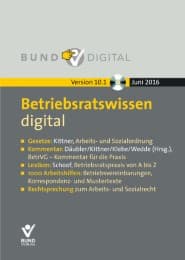 Cover von Betriebsratswissen digital (Version 10.1)