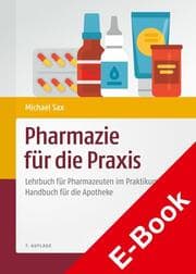 Cover von Pharmazie für die Praxis