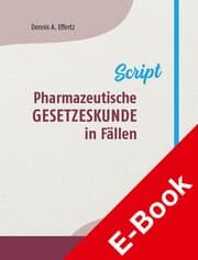 Cover von Pharmazeutische Gesetzeskunde in Fällen