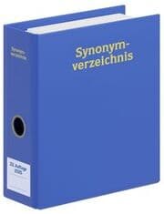 Cover von Synonym-Verzeichnis
