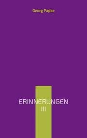 Cover von Erinnerungen