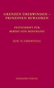 Cover von Grenzen überwinden - Prinzipien bewahren