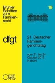 Cover von 21. Deutscher Familiengerichtstag