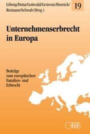 Cover von Unternehmenserbrecht in Europa