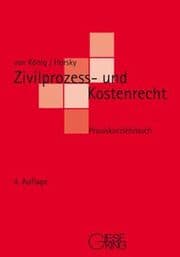 Cover von Zivilprozess- und Kostenrecht