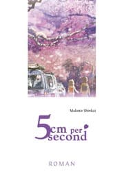 Cover von 5 Centimeters per Second - Roman