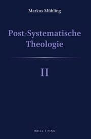 Cover von Post-Systematische Theologie II