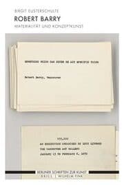 Cover von Robert Barry