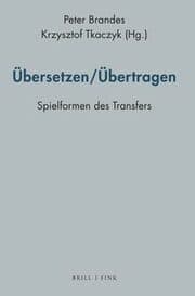 Cover von Übersetzen/Übertragen