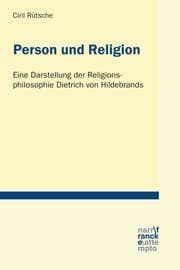 Cover von Person und Religion