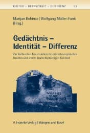 Cover von Gedächtnis, Identität, Differenz