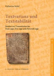Cover von Textvarianz und Textstabilität