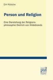 Cover von Person und Religion