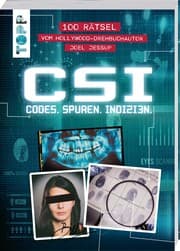 Cover von CSI: Codes, Spuren, Indizien - Rätselbuch für Fans von Crime und Forensik