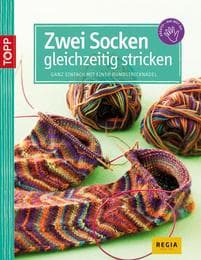 Cover von Zwei Socken gleichzeitig stricken
