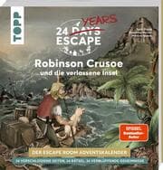 Cover von 24 DAYS ESCAPE - Der Escape Room Adventskalender: Daniel Defoes Robinson Crusoe und die verlassene Insel