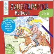 Cover von Zauberpapier Malbuch Pferde