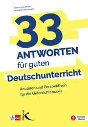 Cover von 33 Antworten für guten Deutschunterricht