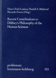 Cover von Recent Contributions to Dilthey's Philosophy of the Human Sciences