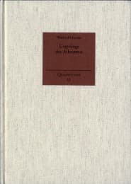 Cover von Ursprünge des Atheismus