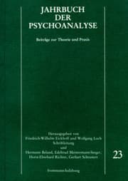 Cover von Jahrbuch der Psychoanalyse / Band 23