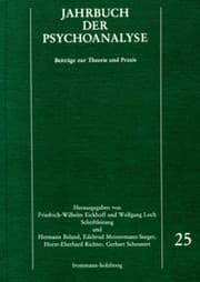 Cover von Jahrbuch der Psychoanalyse / Band 25
