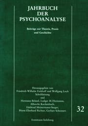 Cover von Jahrbuch der Psychoanalyse / Band 32