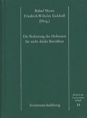 Cover von Jahrbuch der Psychoanalyse / Die Bedeutung des Holocaust für nicht direkt Betroffene