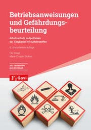 Cover von Betriebsanweisungen und Gefährdungsbeurteilung