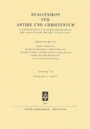 Cover von Reallexikon für Antike und Christentum